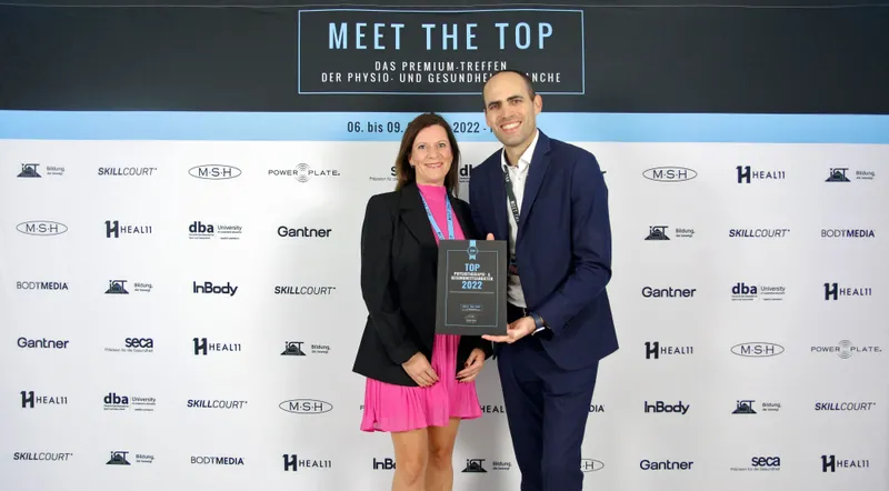 Auszeichnung als TOP Physiotherapie- und Gesundheitsanbieter 2022